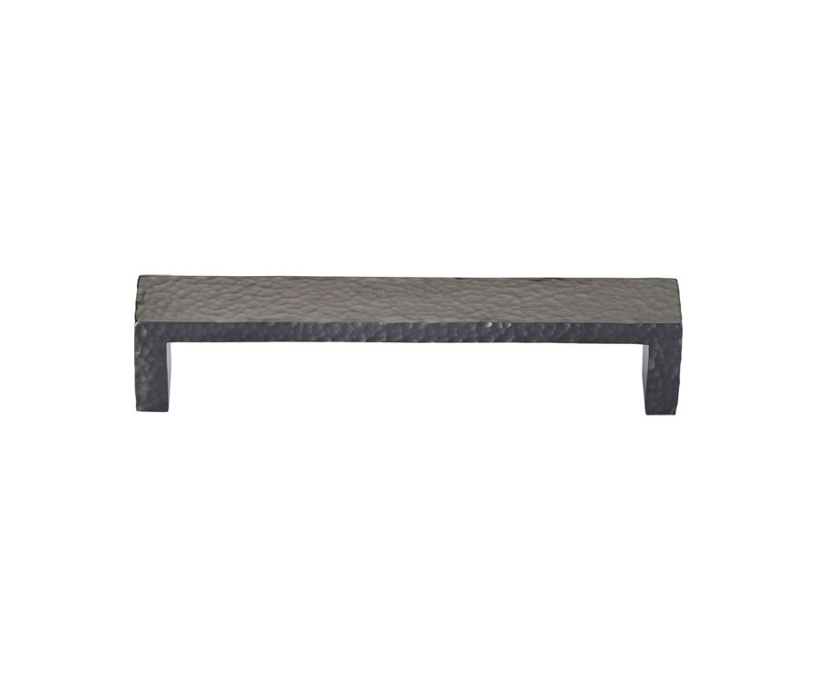 Heritage Brass Matt Bronze Hammered Wide Metro Cabinet Pull Handle 128mm