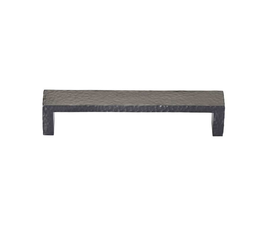 Heritage Brass Matt Bronze Hammered Wide Metro Cabinet Pull Handle 160mm