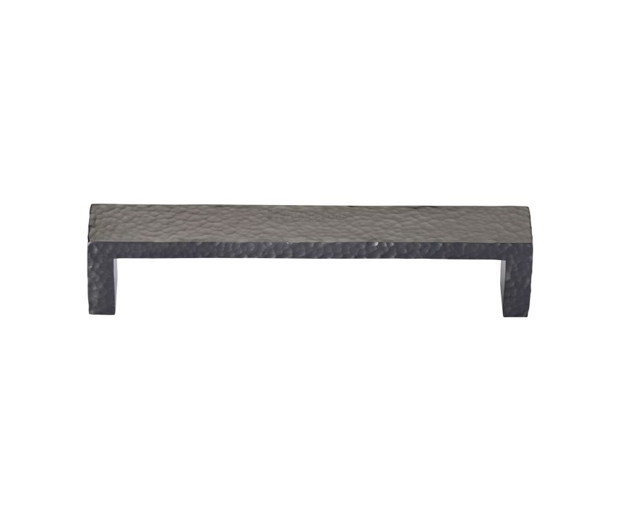 Heritage Brass Matt Bronze Hammered Wide Metro Cabinet Pull Handle 192mm