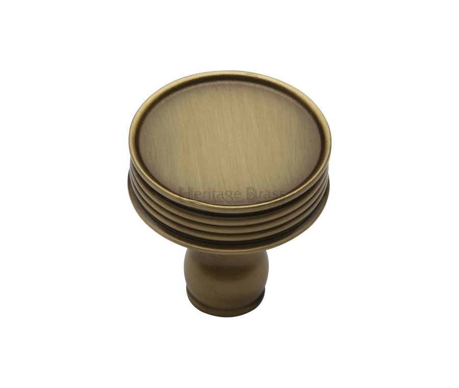 Heritage Brass Antique Brass Venetian Cabinet Knob 32mm
