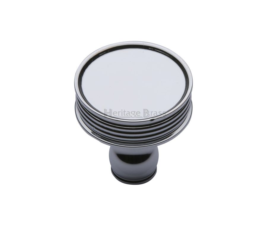 Heritage Brass Polished Chrome Venetian Cabinet Knob 32mm