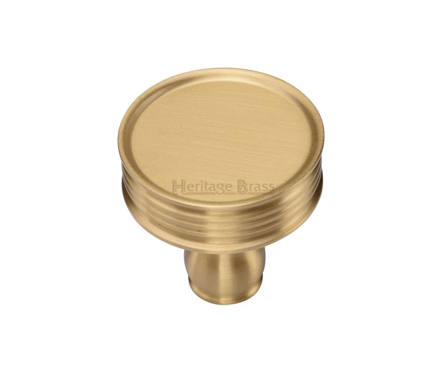 Heritage Brass Satin Brass Venetian Cabinet Knob 32mm