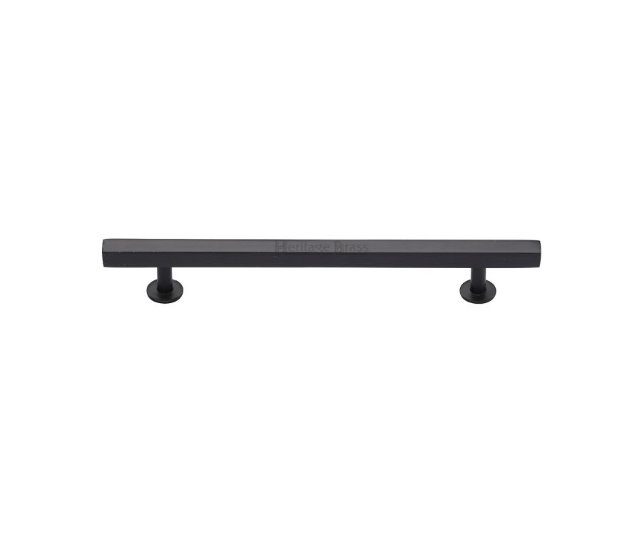 Heritage Brass Matt Bronze Offset Square Cabinet Pull 160mm