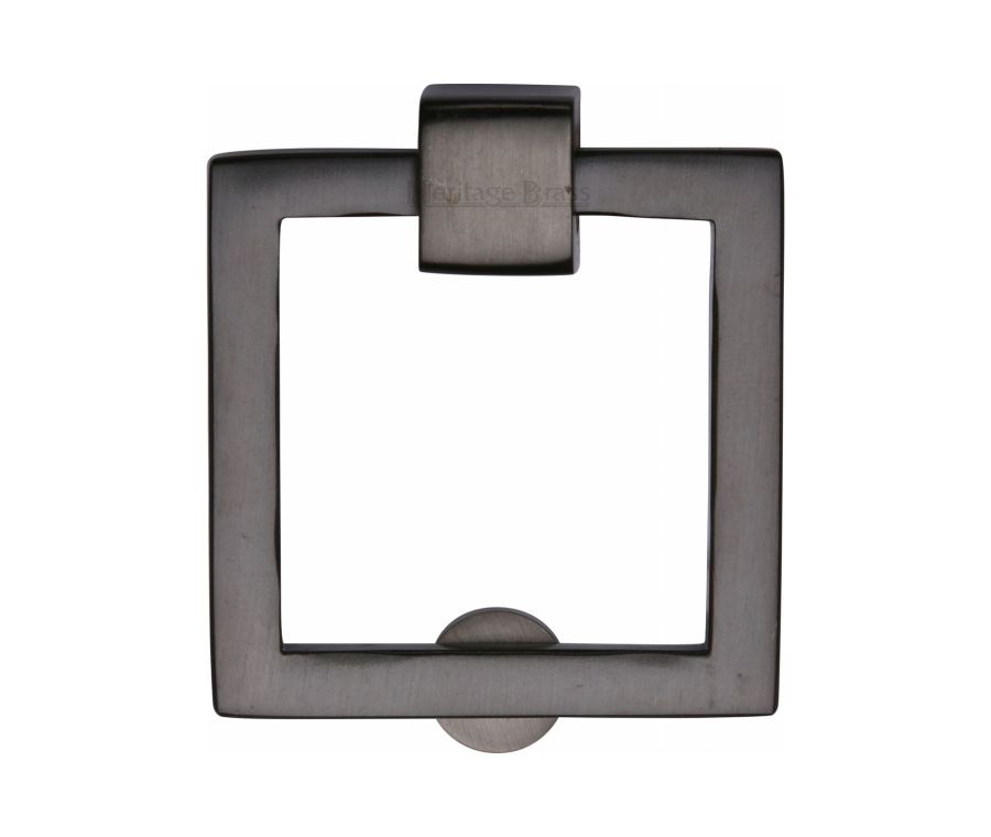 Heritage Brass Matt Bronze Square Cabinet Drop Pull