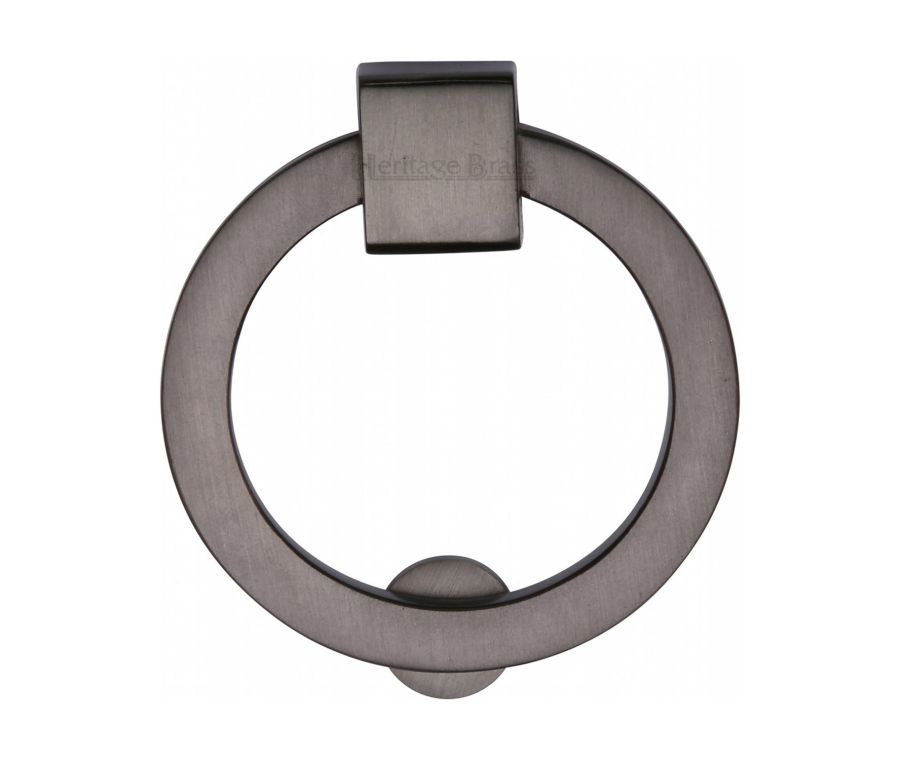 Heritage Brass Matt Bronze Round Cabinet Drop Pull 63mm