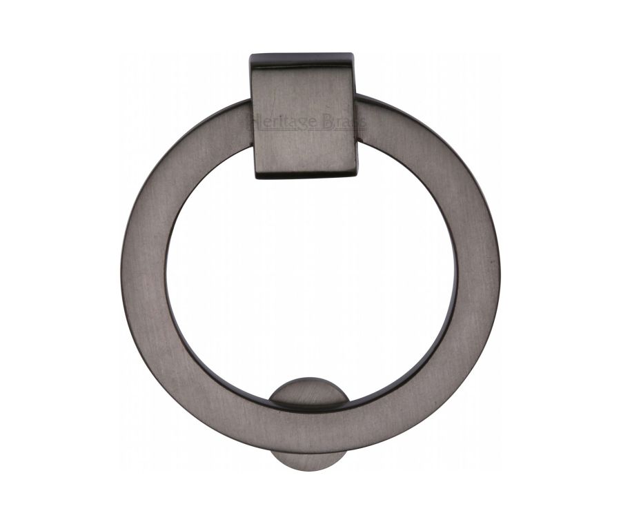 Heritage Brass Matt Bronze Round Cabinet Drop Pull