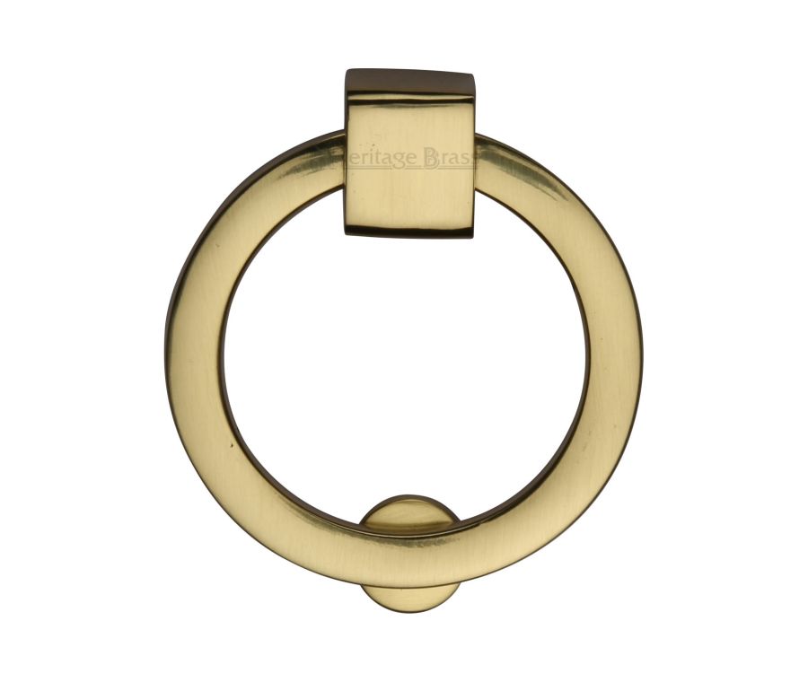 Heritage Brass Polished Brass Round Cabinet Drop Pull