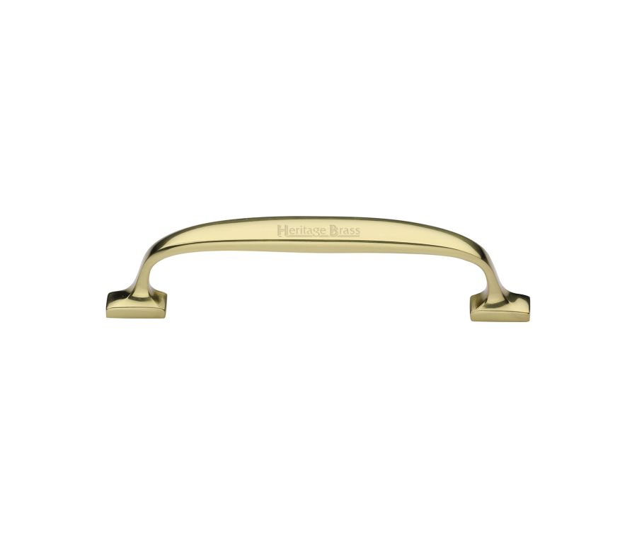 Heritage Brass Polished Brass Durham Cabinet Pull Handle 128mm