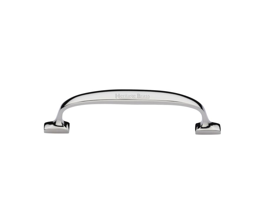 Heritage Brass Polished Nickel Finish Durham Cabinet Pull Handle 128mm