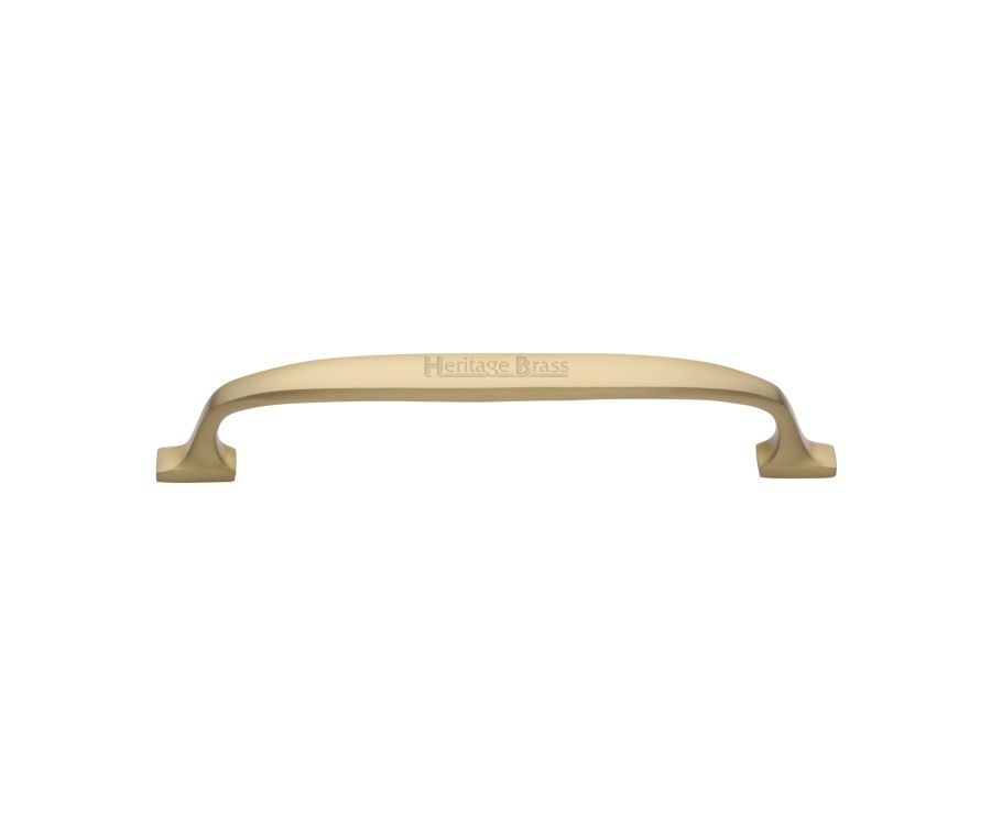 Heritage Brass Satin Brass Durham Cabinet Pull Handle 160mm