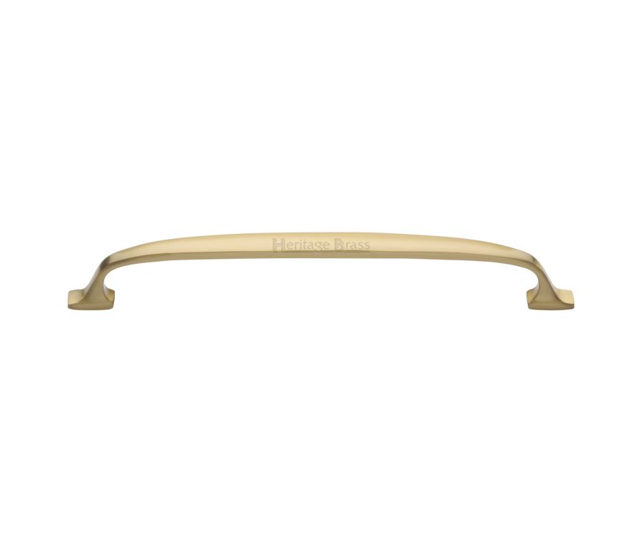 Heritage Brass Satin Brass Durham Cabinet Pull Handle 203mm