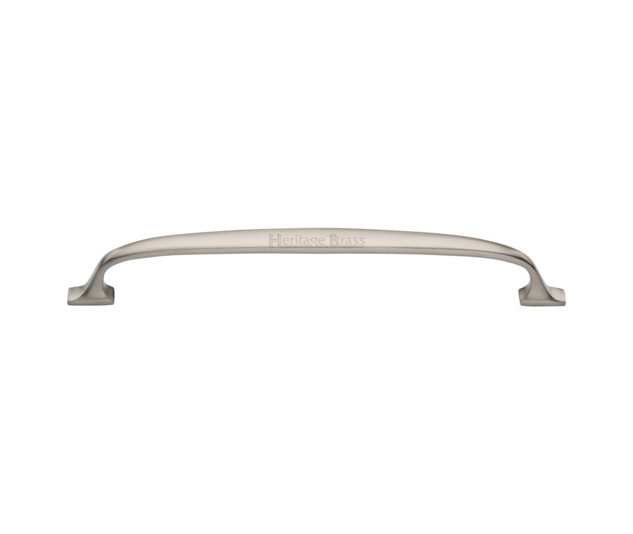 Heritage Brass Satin Nickel Durham Cabinet Pull Handle 203mm