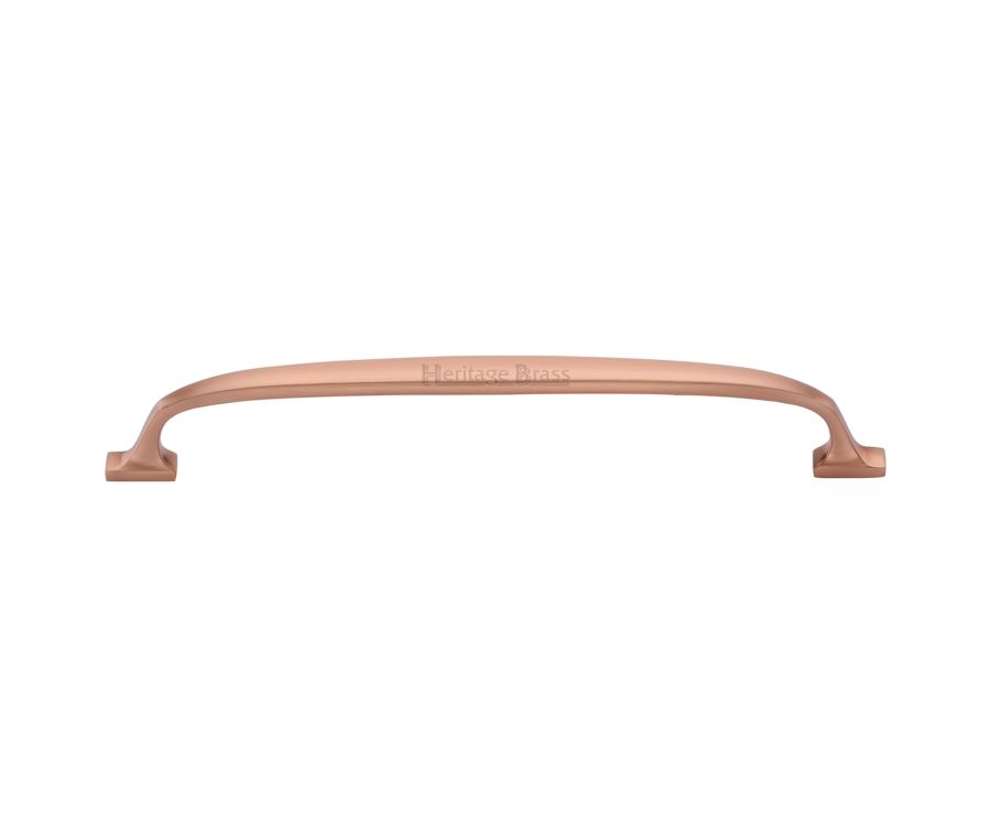 Heritage Brass Satin Rose Gold Durham Cabinet Pull Handle 203mm