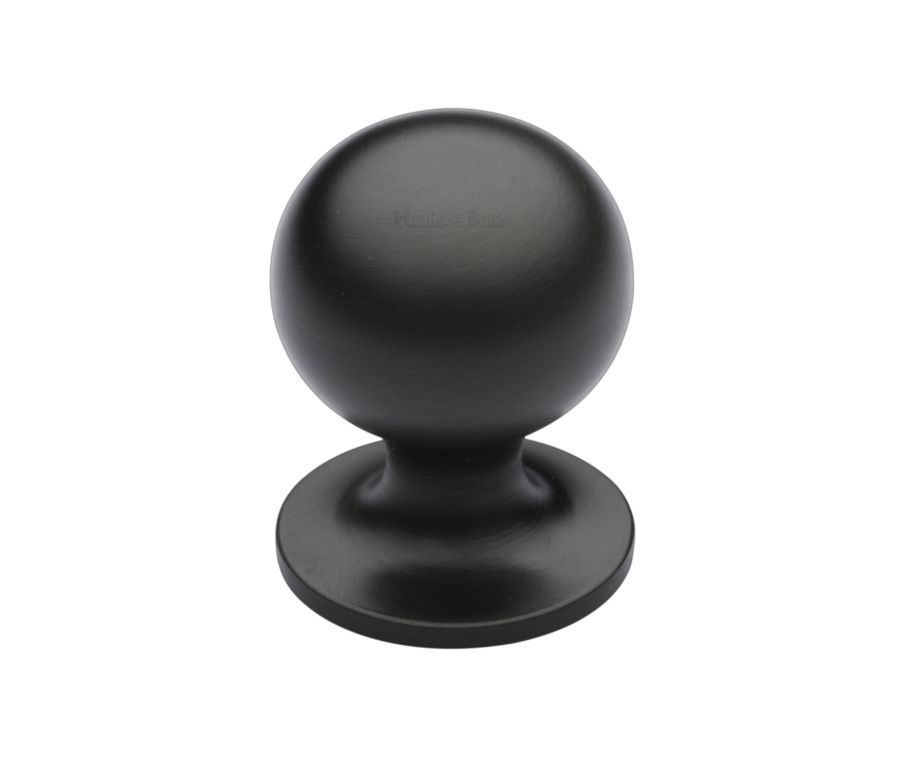 Heritage Brass Matt Bronze Ball Cabinet Knob 25mm