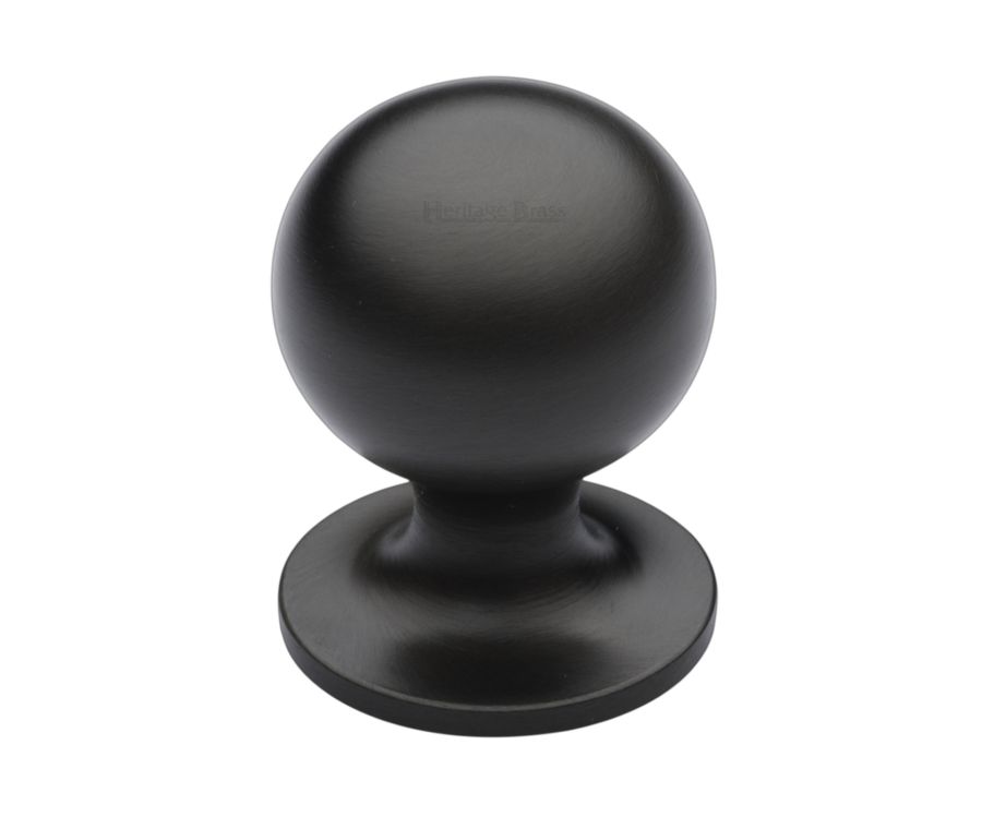 Heritage Brass Matt Bronze Ball Cabinet Knob 32mm