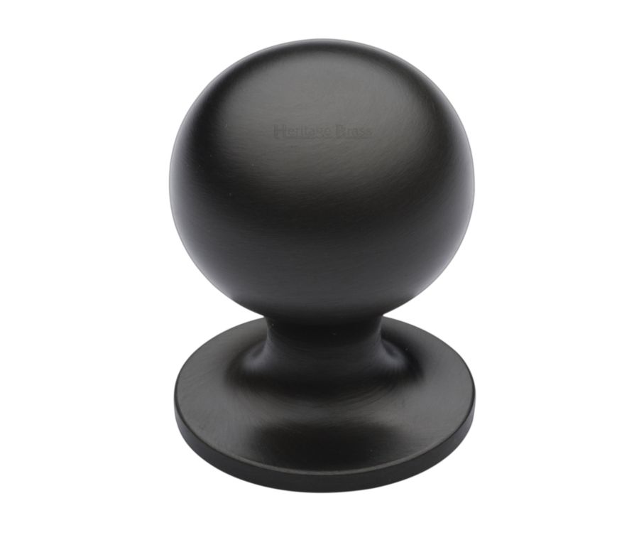 Heritage Brass Matt Bronze Ball Cabinet Knob 38mm