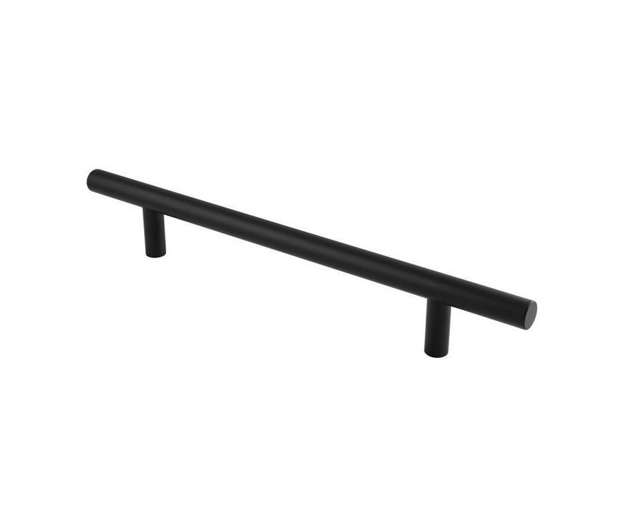 300 x 22mm Matt Black T Bar Pull Handle | CFPT1300MB