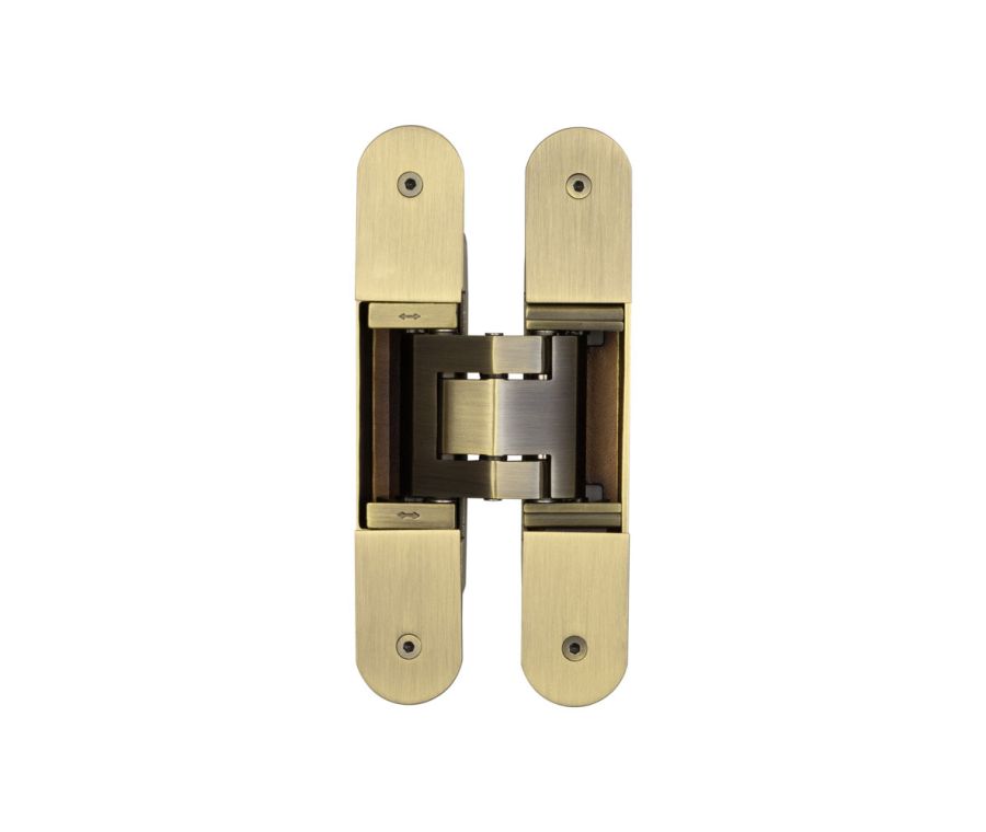 Ghost Antique Brass 160mm Concealed Hinge | CH100AB
