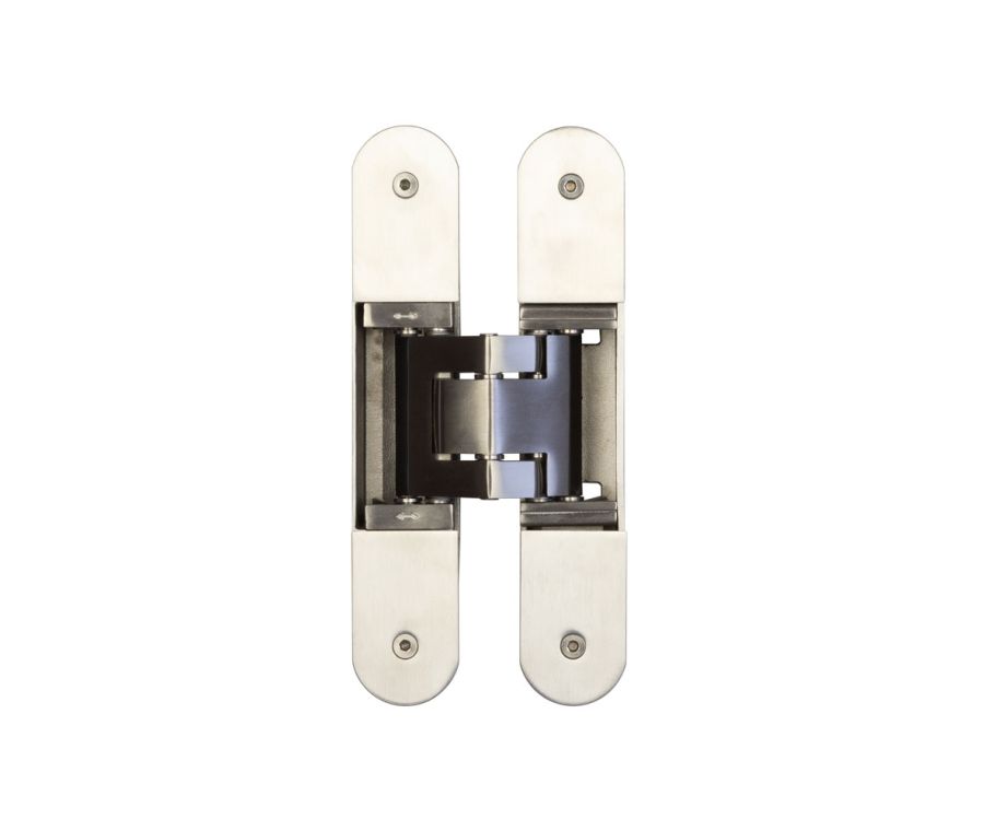Ghost Satin Stainless Steel 160mm Concealed Hinge | CH100SS