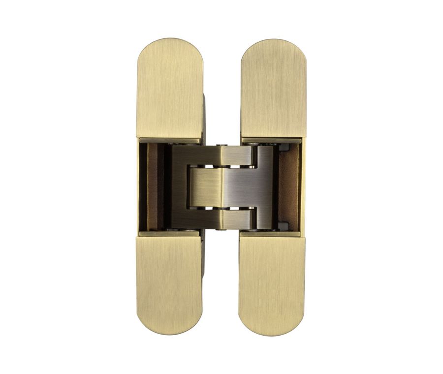 Ghost Antique Brass 140mm Concealed Hinge | CH60AB