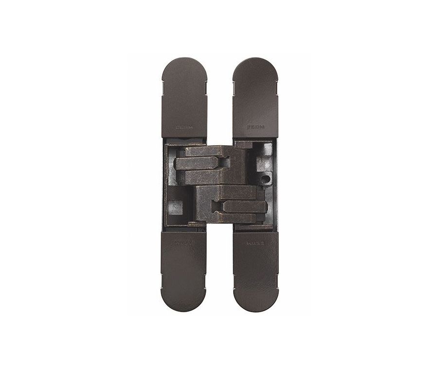 Ceam Bronze 100mm 3D Concealed Hinge 1129 | CI001129BRO00