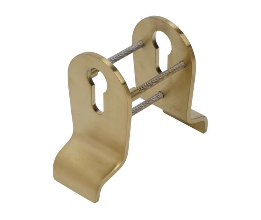CP30 Marine Satin Brass Euro Cylinder Pull