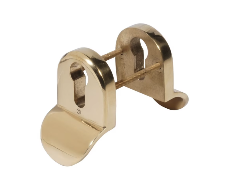 BLU CP76 Euro Profile Cylinder - Polished Brass | CP76-PPB