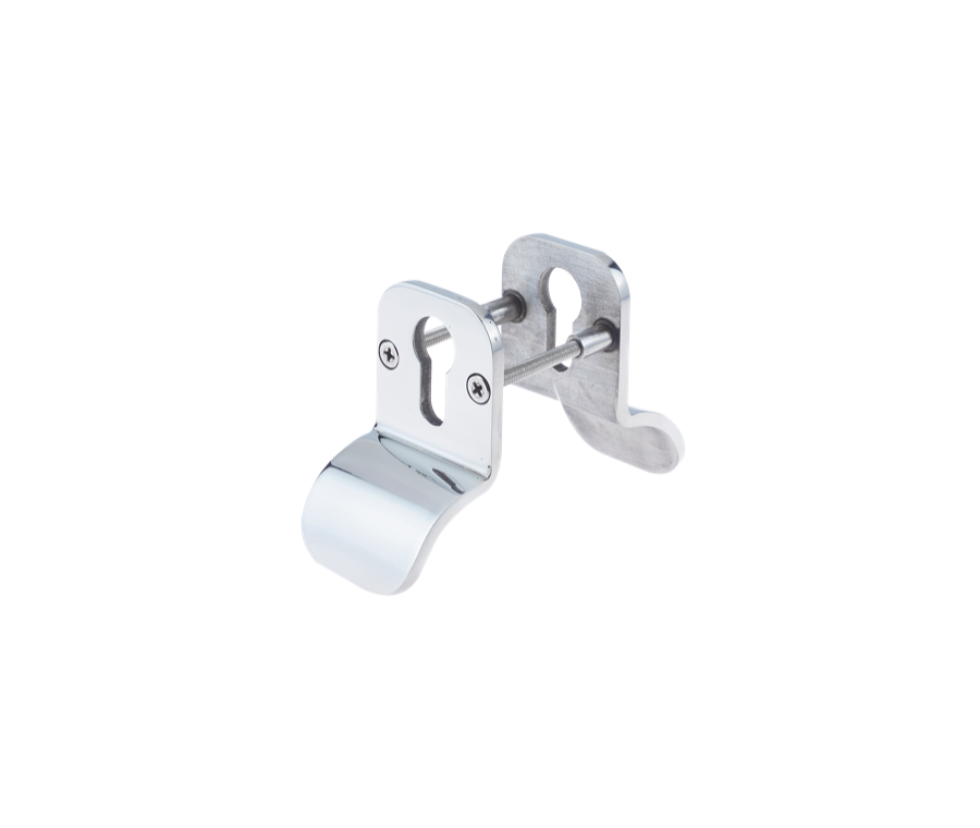 Pair 83 x 50mm Black Nickel G6 Marine Grade 316 Euro Back to Back Cylinder Pull | CPRDBKN6BB