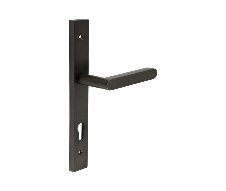 CR-101 Dark Bronze Multi Point Backplate Door Handle