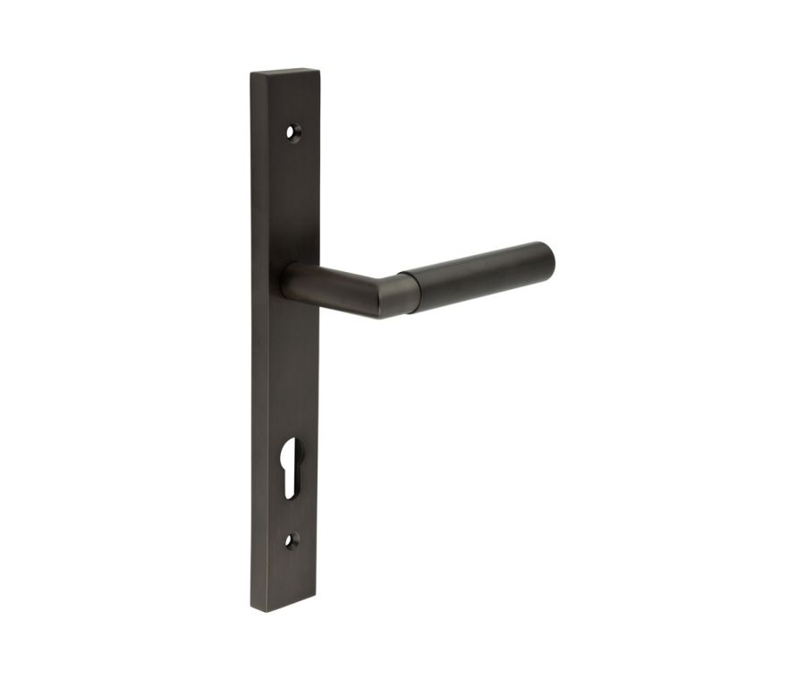 CR-102 Dark Bronze Multi Point Backplate Door Handle