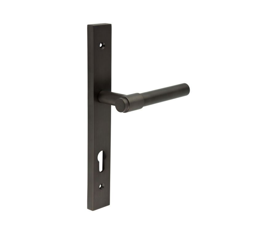 CR-103 Dark Bronze Multi Point Backplate Door Handle