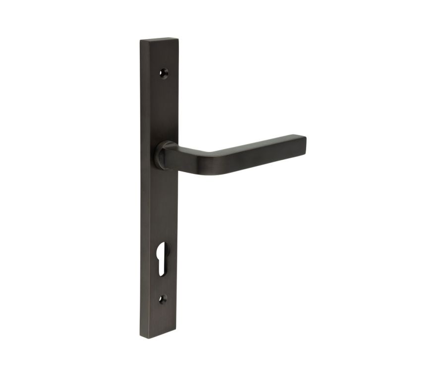 CR-104 Dark Bronze Multi Point Backplate Door Handle