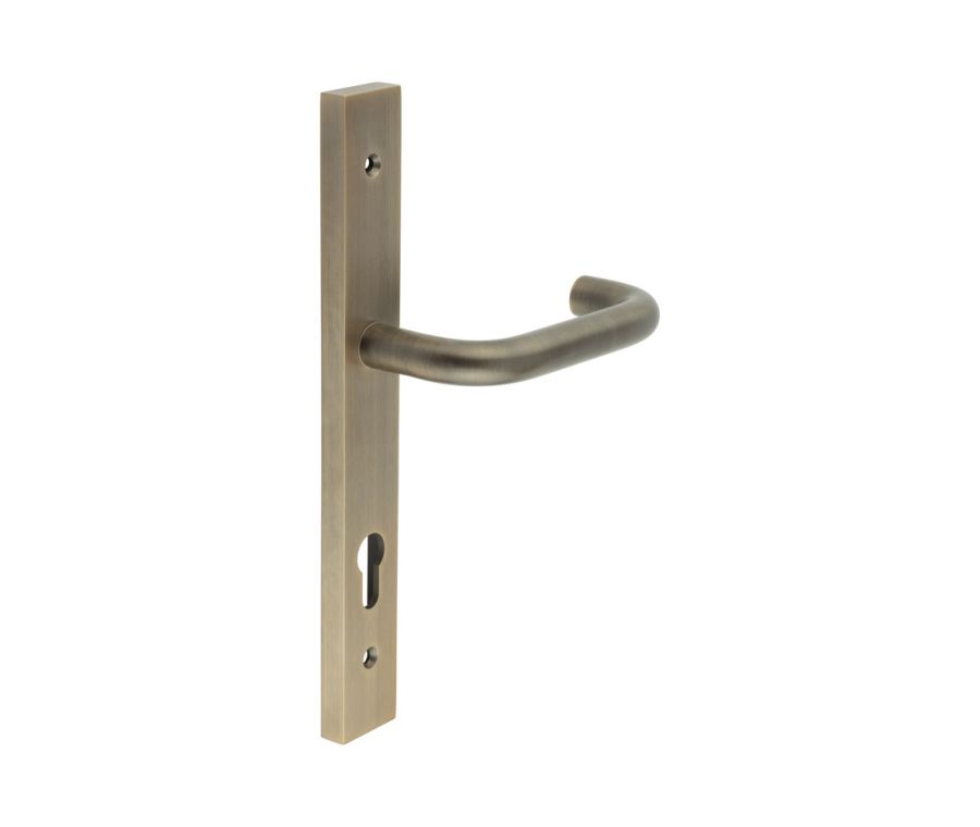 CR-106 Antique Brass Multi Point Backplate Door Handle