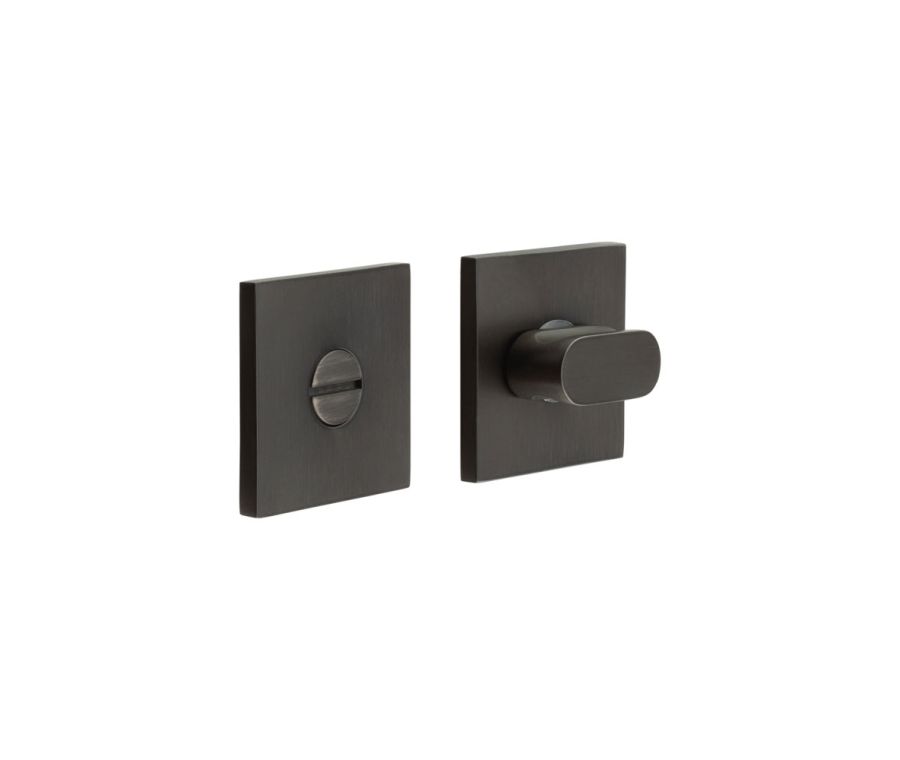 CR-801 Dark Bronze Thumb Turn & Lock Square Rose