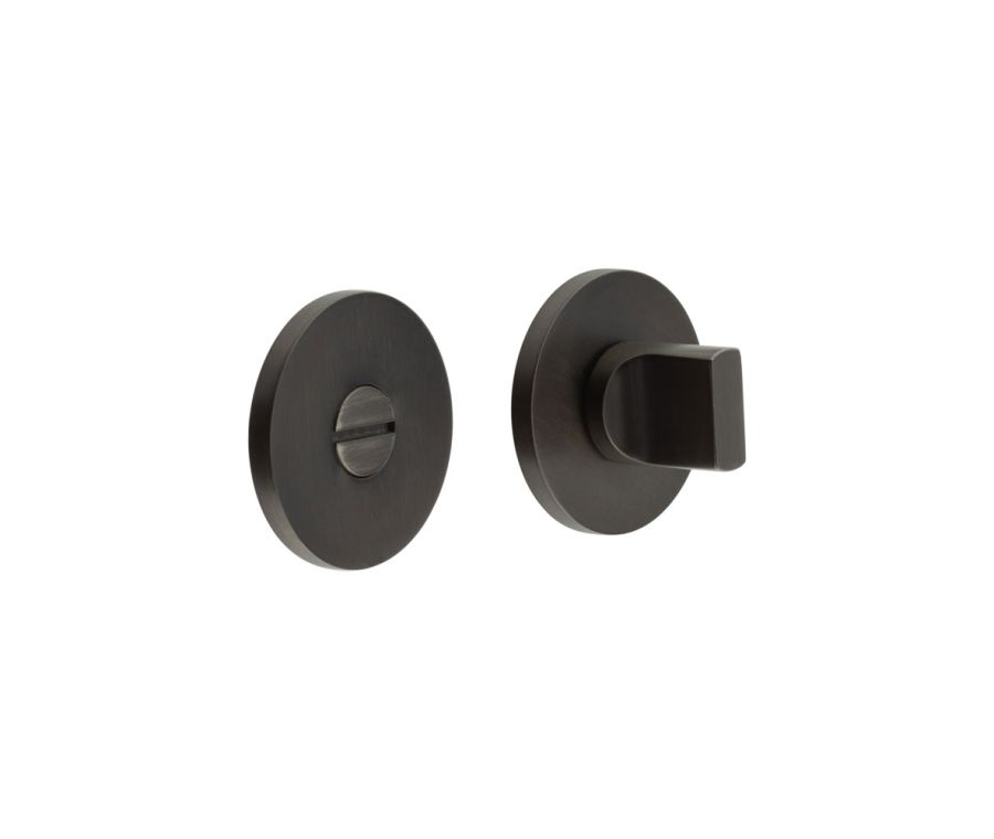 CR-802 Dark Bronze Thumb Turn & Lock Round Rose