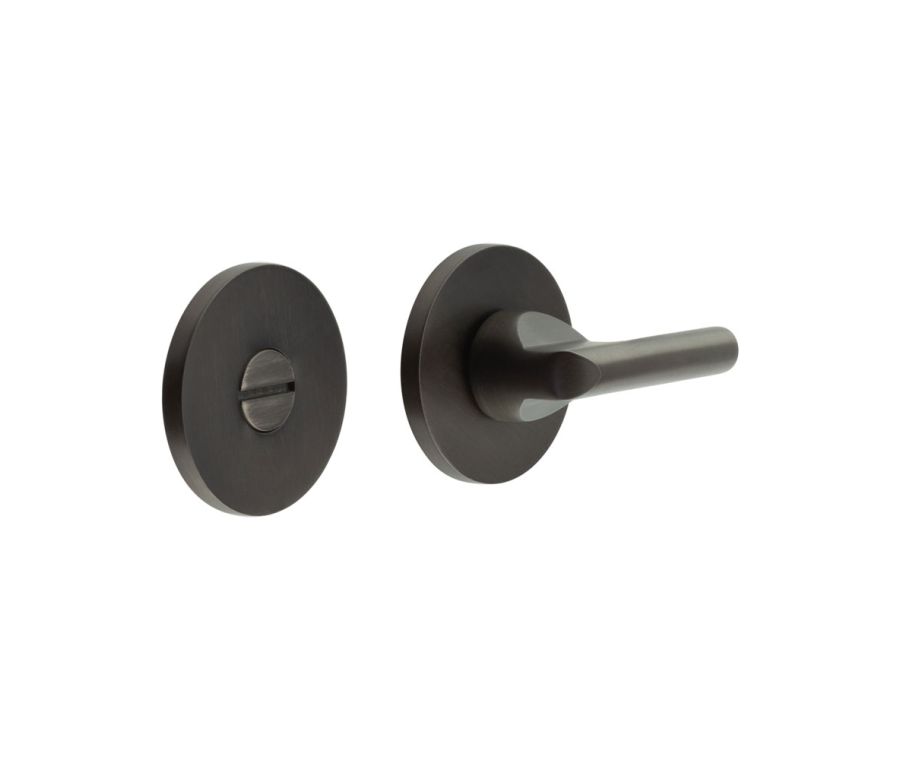 CR-804 Dark Bronze Thumb Turn & Lock Round Rose