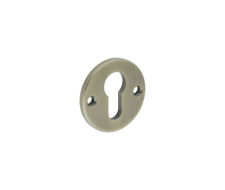 CRES Antique Brass Euro Escutcheon Face Fixed
