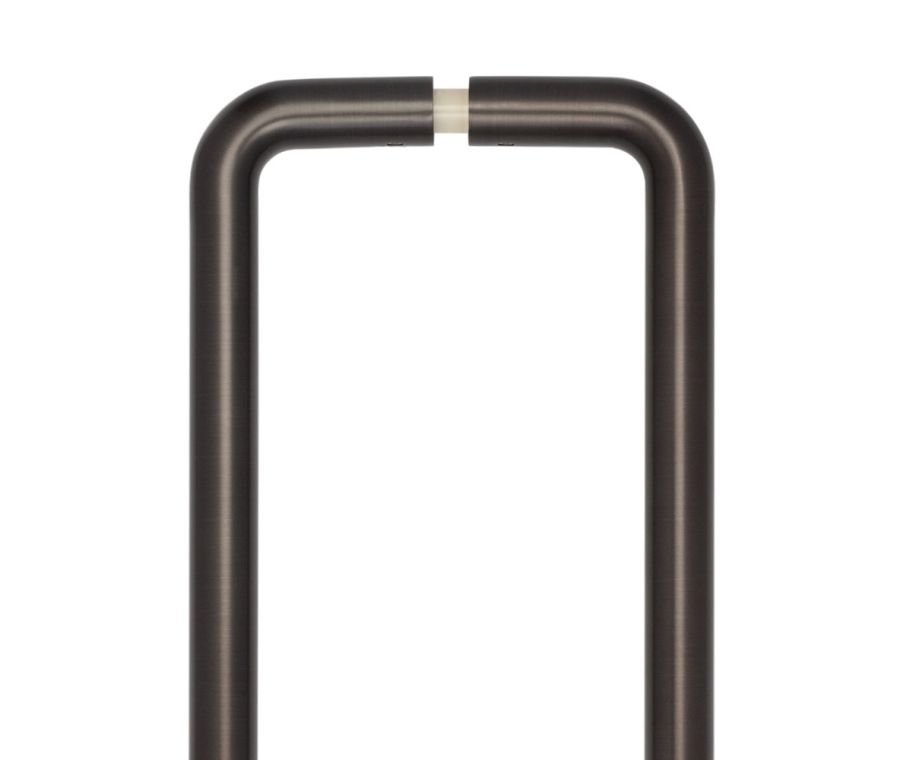 CRES 425mm Back to Back Dark Bronze D Shape Pull Handle