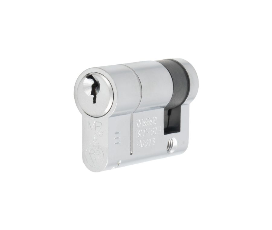 Satin Chrome 46mm 1* Star Euro Single Cylinder KTD | CYF71146SC