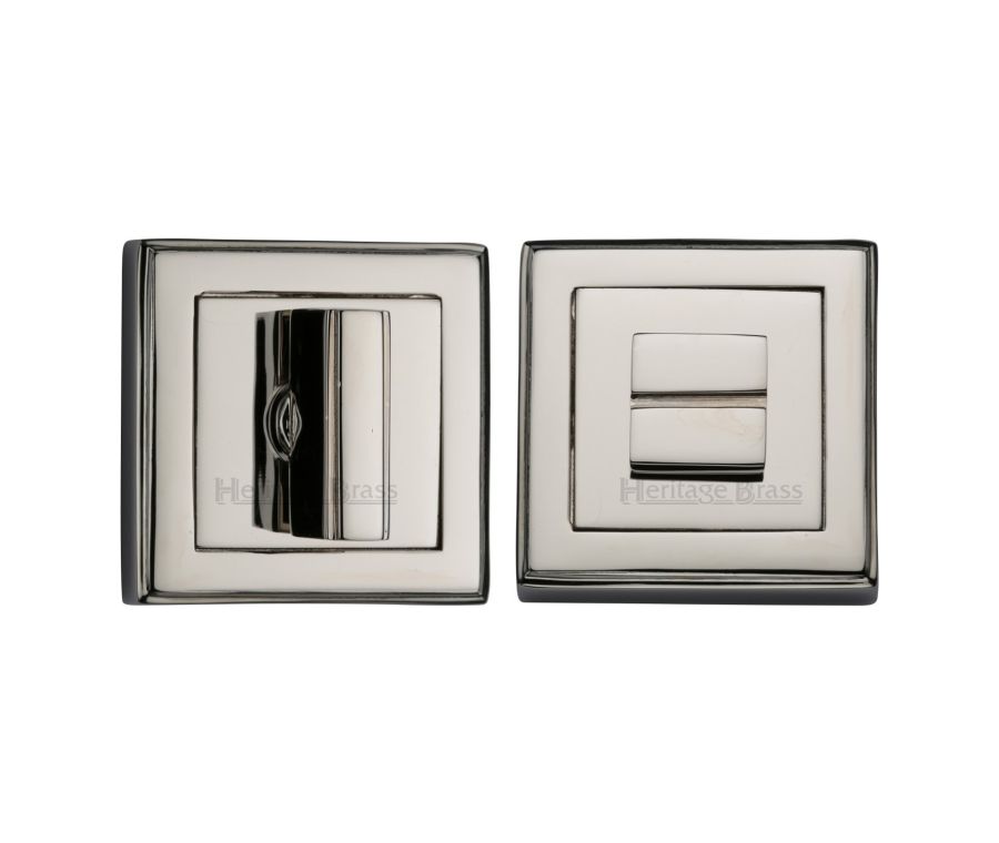 Polished Nickel Finish Square Bathroom Turn & Release - DEC7030