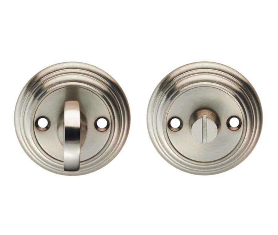 Delamain Satin Nickel Large Snib Turn and Release | DK12SN
