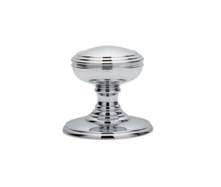 Delamain Polished Chrome Unsprung Concealed Fix Mortice Knob Furniture | DK35CCP