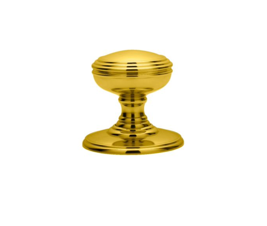 Delamain Polished Brass Unsprung Concealed Fix Mortice Knob Furniture | DK35CPB