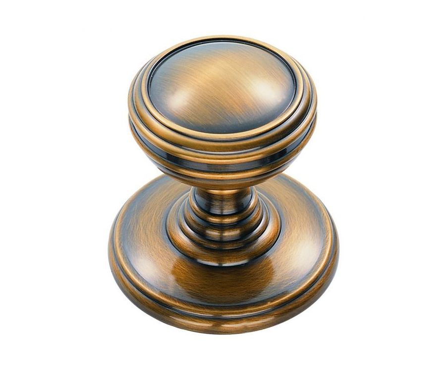 Florentine Bronze 38mm Delamain Plain Knob | DK47DFB