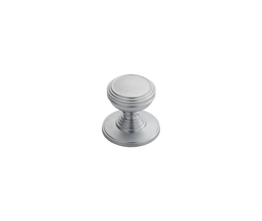 Satin Chrome 31mm Delamain Plain Knob | DK47CSC