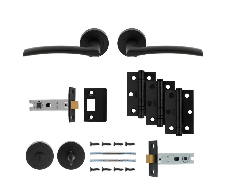 Matt Black Cabanas Bathroom Pack - Ultimate Door Pack