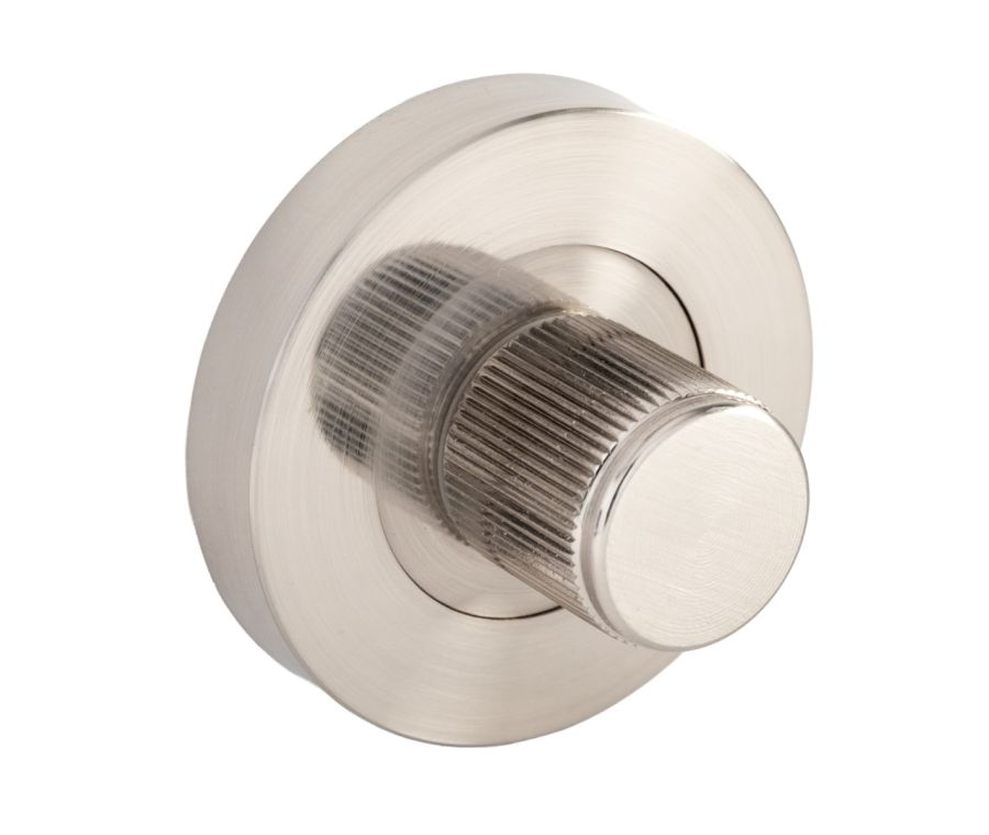 Satin Nickel Insignia Reeded Thumbturn & Snib Release | 63292
