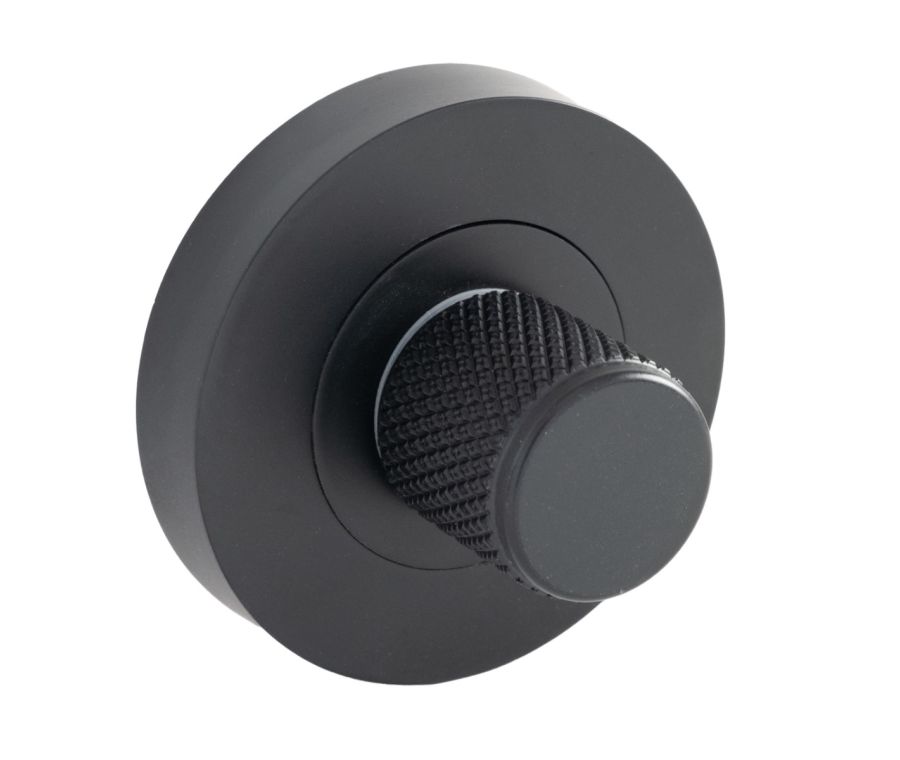 Matt Black Insignia Knurled Thumbturn & Snib Release | 63281