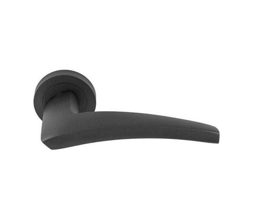 Set Manital Anthracite Dune Lever Furniture on round rose | DU5ANT