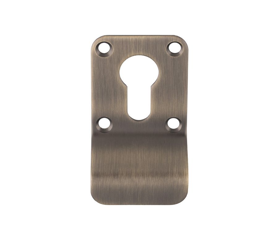 Carlisle Brass Antique Brass Euro Cylinder Pull  |  ECP1000AB
